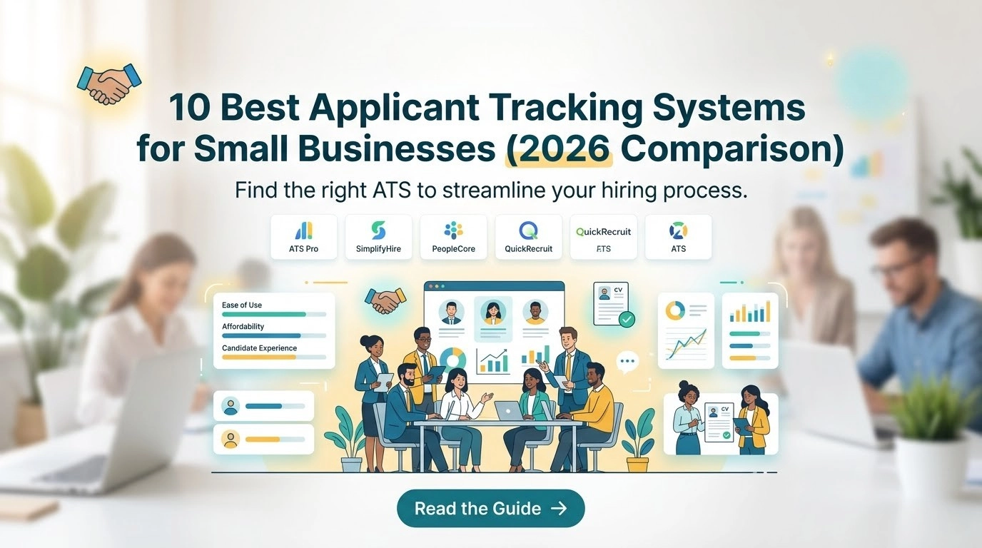 10 Best Applicant Tracking Systems for Small Businesses (2026 Comparison)