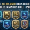 Best AI Explainer Tools to Create Videos in Minutes (Free + Paid)