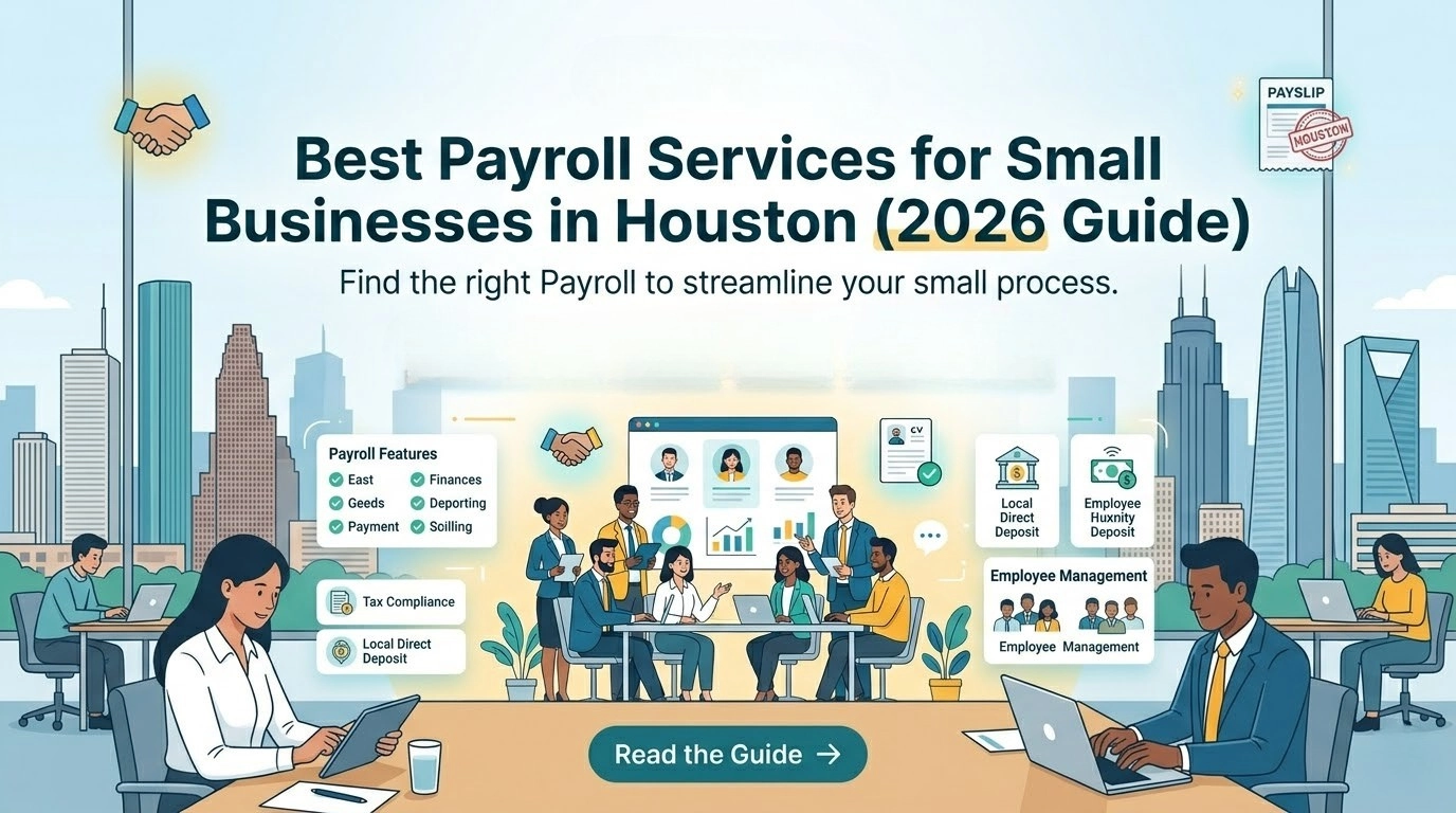 Best Payroll Services for Small Businesses in Houston (2026 Guide)