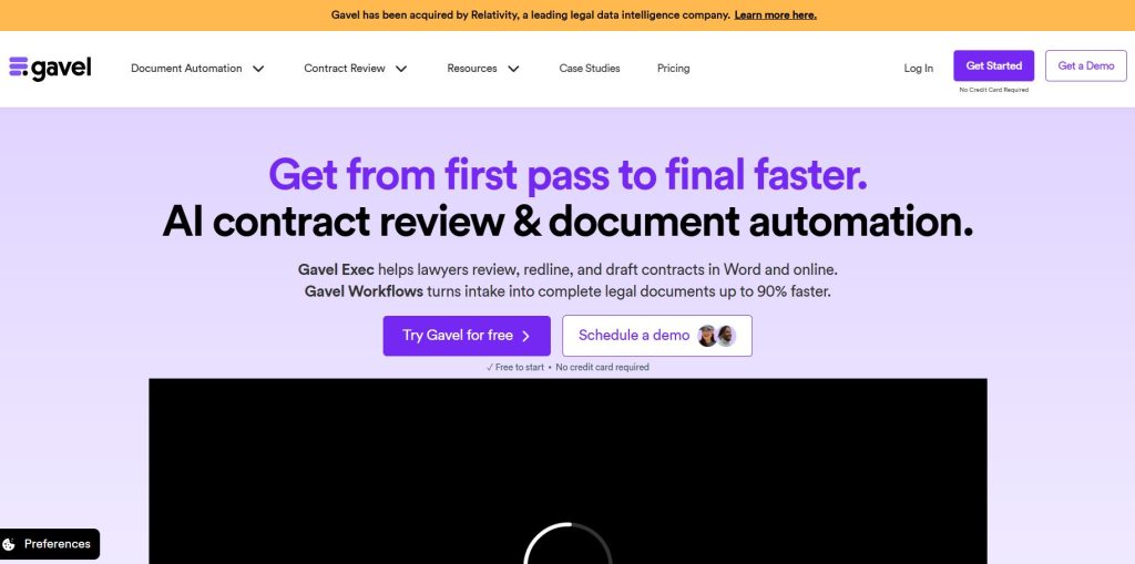 Gavel Exec – AI Contract Review for Due Diligence