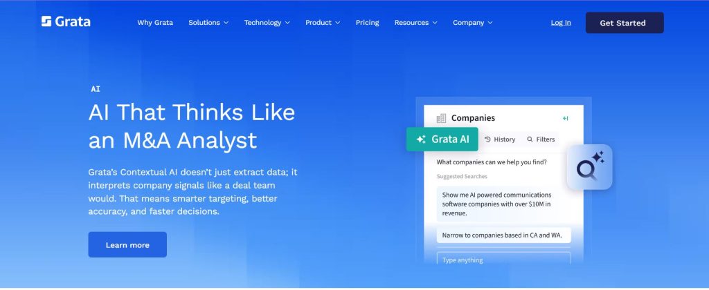 Grata – Private Company Sourcing Platform